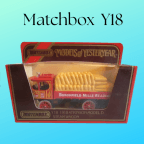 Matchbox Y-18 1918 Atkinson Steam Wagon Burghfield Mills Reading 'Models Of Yesteryear' 1/43 Scale