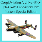 Corgi Aviation Archive 47304 1/144 Avro Lancaster Dam Busters Special Edition