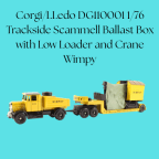 Corgi/LLedo DG110001 1/76 Trackside Scammell Ballast Box with Low Loader and Crane Wimpy