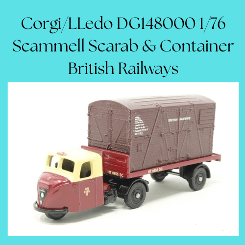 Corgi/LLedo DG148000 1/76 Scammell Scarab & Container British Railways