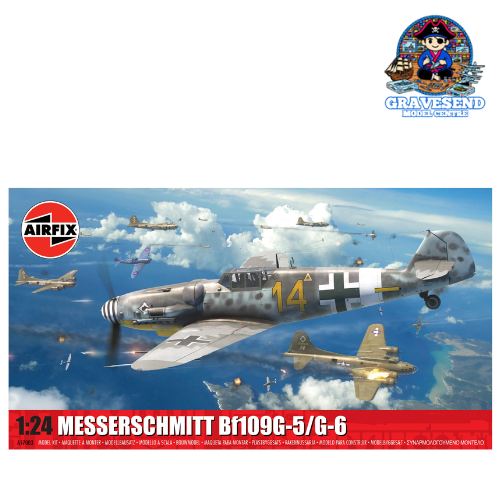 Airfix A17003 1/24 Messerschmitt Bf109G-5/G-6