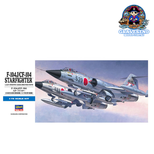 Hasegawa AD16 1/72 F104J / CF104 Starfighter