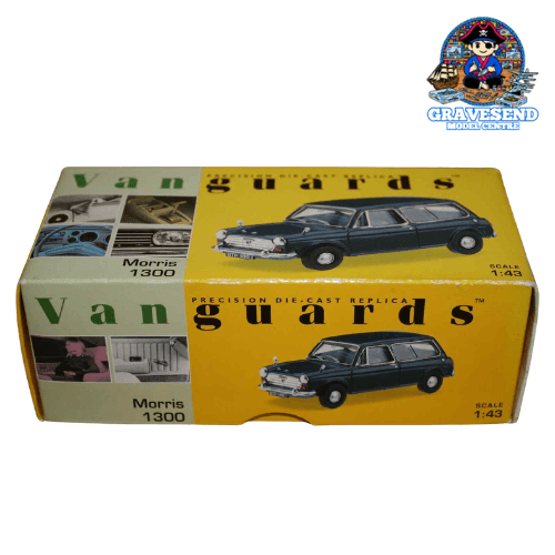 Vangaurds VA48000 Trafalgar Blue Morris 1300 1/43 Scale