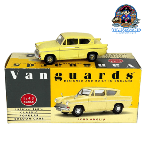 Vangaurds VA1008 Yellow Anglia 1/43 Scale