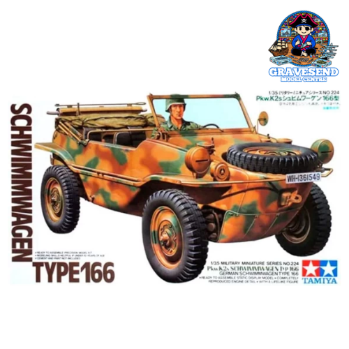 Tamiya 35224 Schwimmwagen Type 166 1/35 Scale