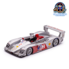 MiniChamps 400061302 1/43 Audi R8 #2 Audi Sport North America New England GP 2006 Winner McNish / Capello