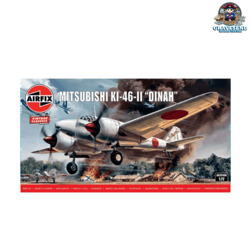 Airfix 1/72 A02016V Mitsubishi KI-46-II Dinah Model Kit