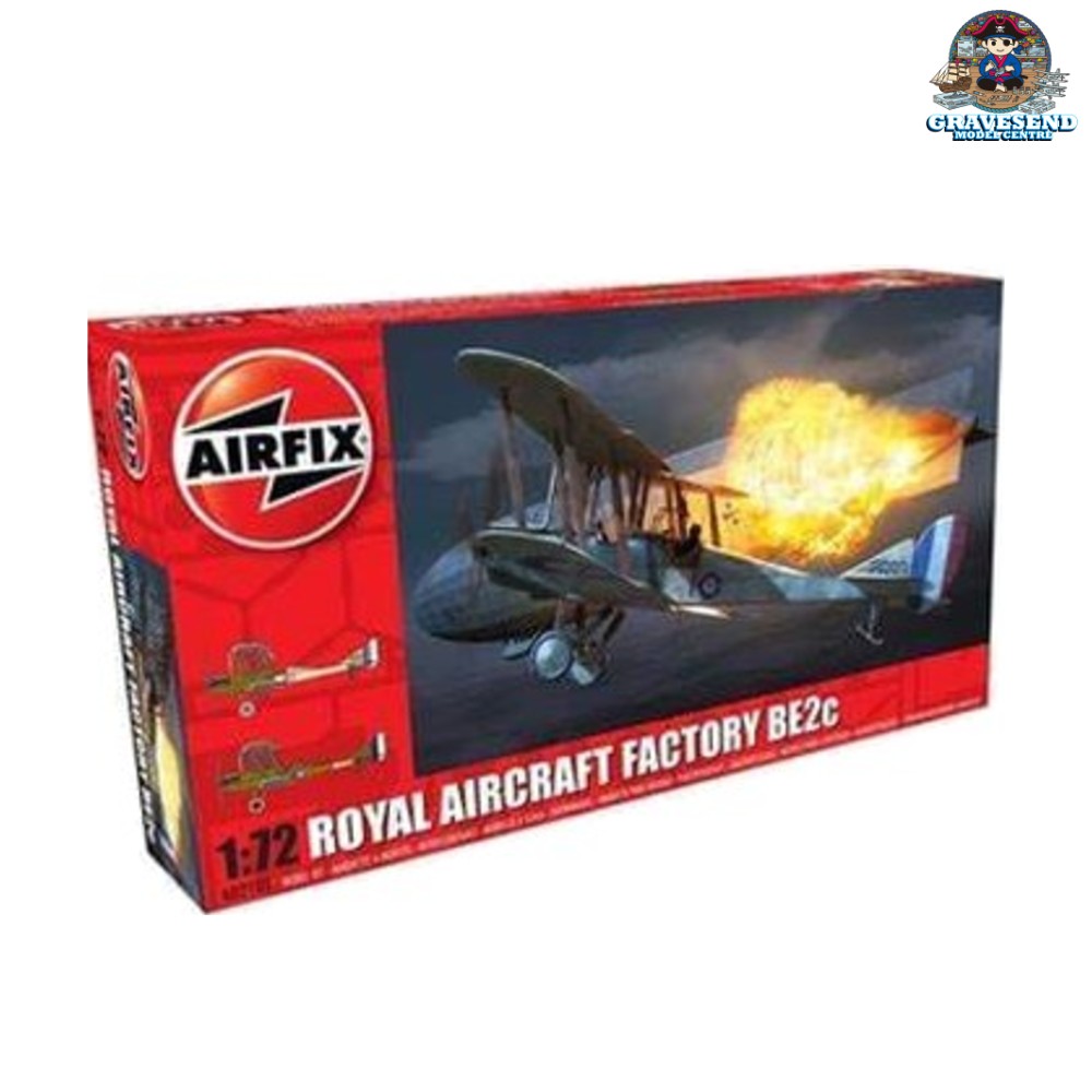 Airfix 1/72 A02101 Royal Aircraft Factory BE2c