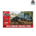 Airfix 1/76 A02315 Pak 40 75mm Anti-Tank Gun & Truck