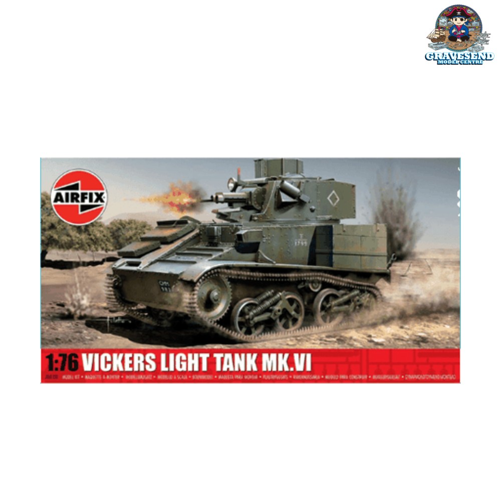 Airfix 1/76 A02330 Vickers Light Tank Mk.VI