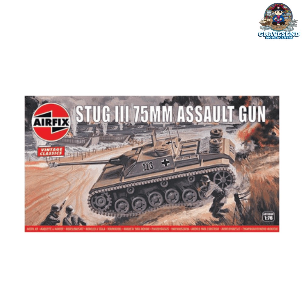 Airfix A01306V Stug III 75mm Assault Gun