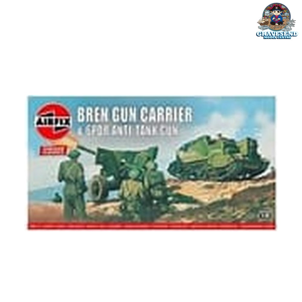 Airfix A01309V Bren Gun Carrier & 6pdr Anti Tank Gun