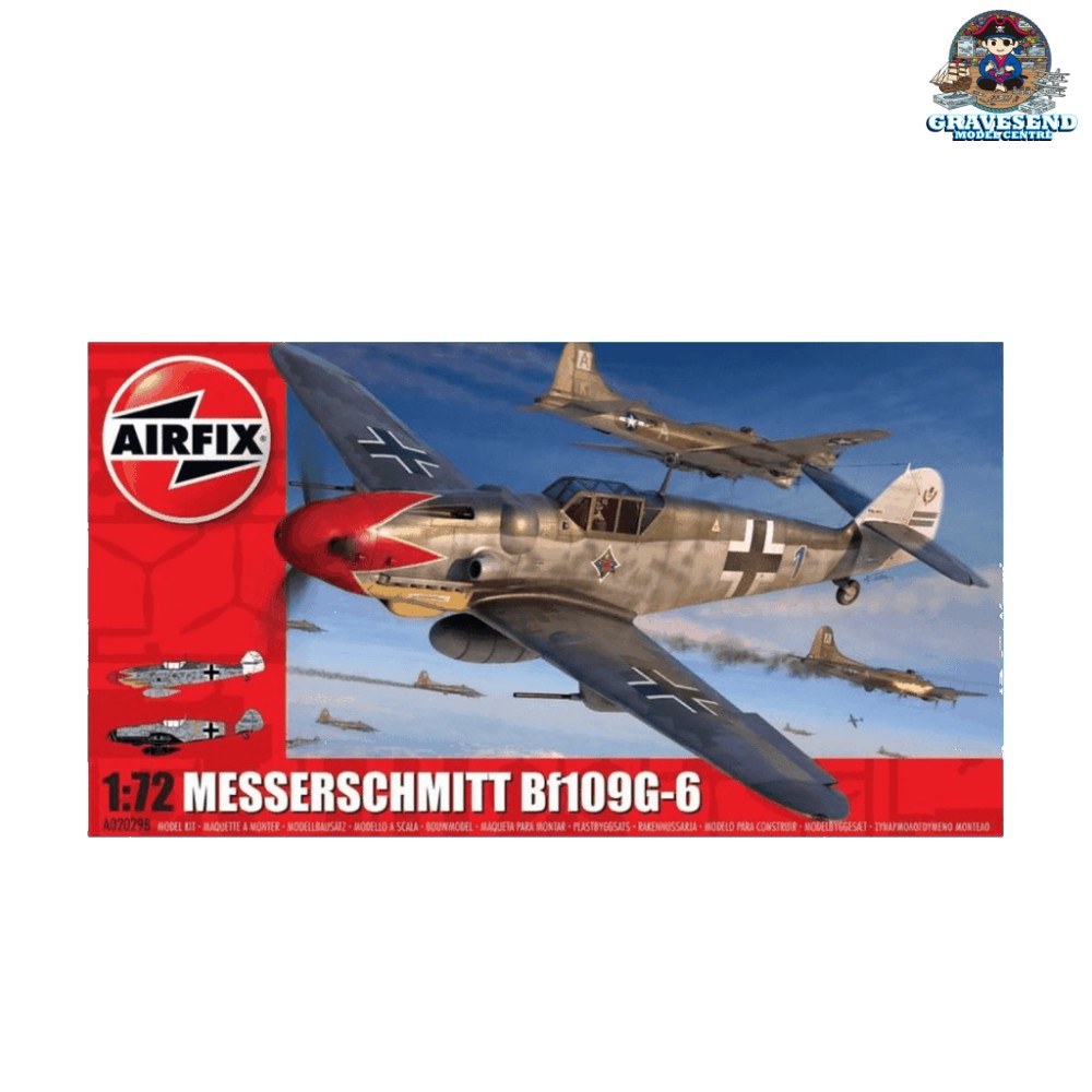Airfix A02029B 1/72 Messerschmitt Bf109G-6