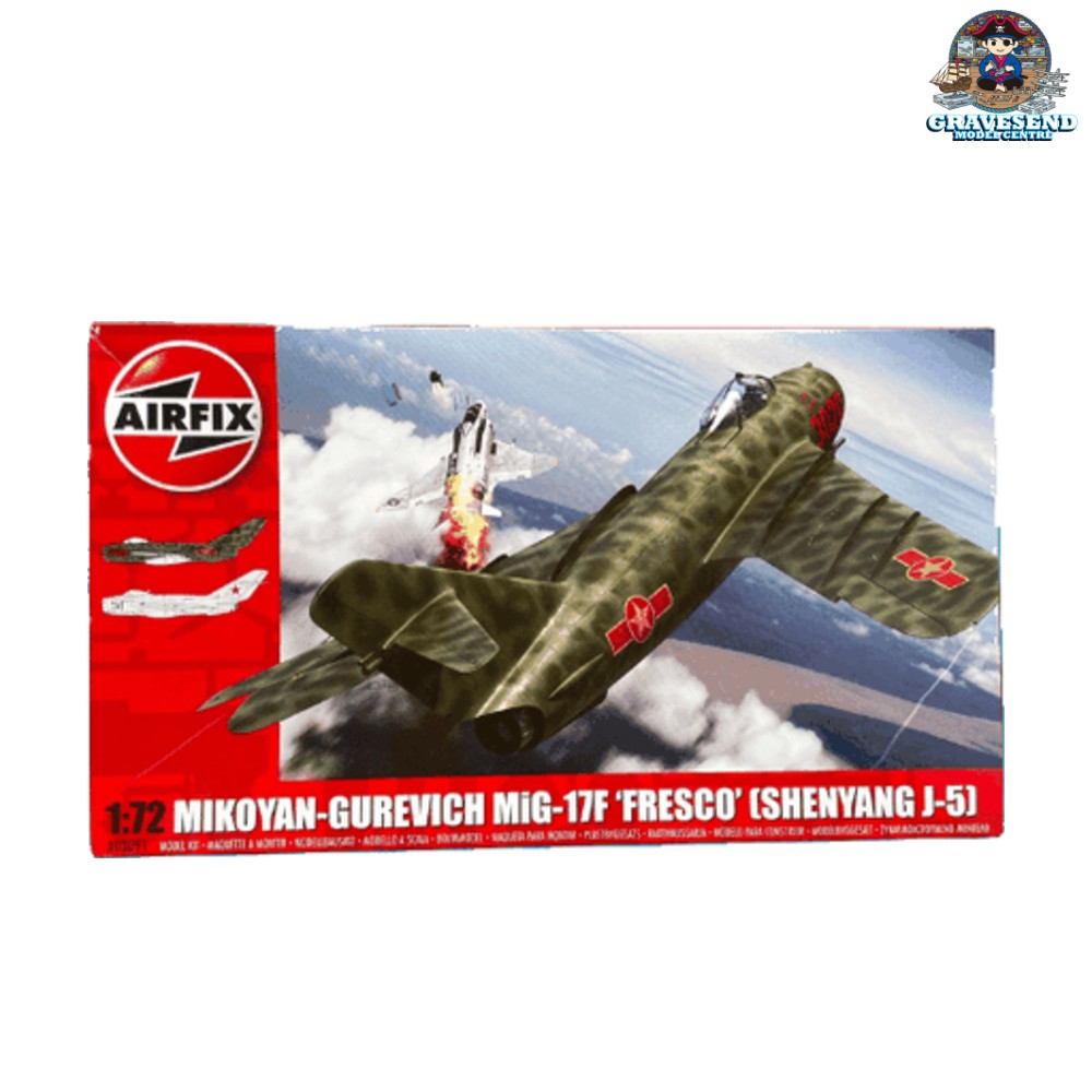 Airfix A03091 Mikoyan-Gurevich MiG 17F "Fresco" (Shenyang J-5)