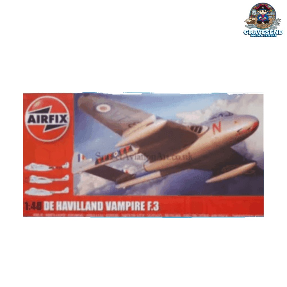 Airfix A06017 De Havilland Vampire F3