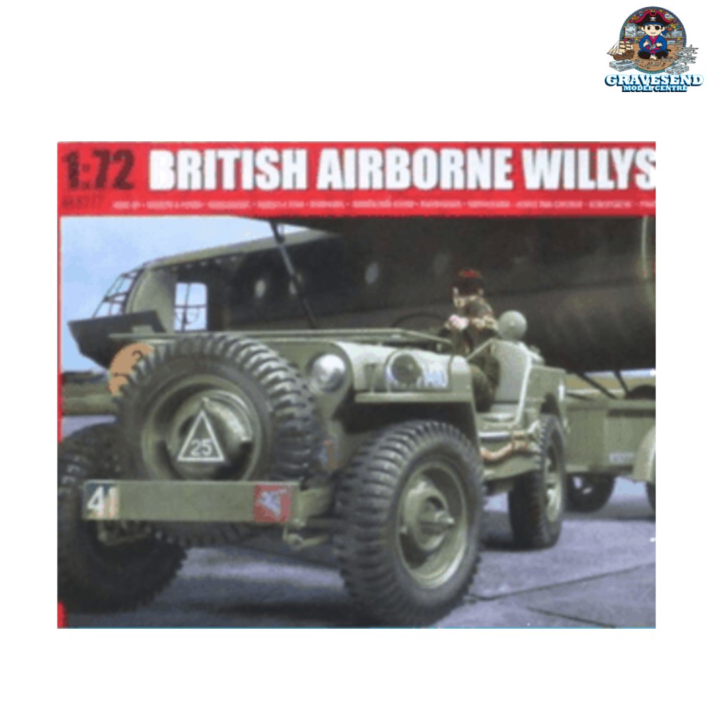 Airfix A68217 1/72 Willys MB Jeep Starter Set