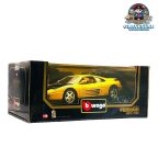 Burago 1/18 3039 Ferrari 348TB 1989 Yellow