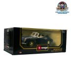 Burago 1/18 3051 Porsche 356B 1961 Coupe Cabroilet Blue
