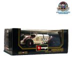 Burago 3002 Mercedes Benz SSKL Caracciola 1931 White 1/18 Scale