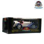 Burago 3008 Alfa Romeo 2300 Spider 1932 White 1/18 Scale
