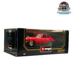 Burago 3018 Jaguar E Coupe 1961 Red 1/18 Scale