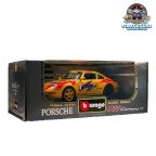 Burago 3360 Porche 911 Carrera GT 1993 Yellow 1/18 Scale