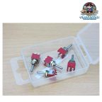 Expo Tools A28092 Pack of 5 DPDT Sub Miniature switches. 2 positions