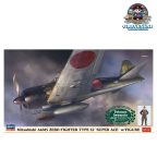 Hasegawa 07497 Mitsubishi A6M5 Zero Fighter Type 52 "Super Ace" w/Figure - Limited Edition
