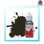 Humbrol AB0033 No33 Matt Black Dropper Bottle