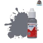 Humbrol Acrylic No 145 Medium Grey Dropper Bottle