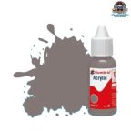 Humbrol Acrylic No. 156 Dark Camo Grey Matt Dropper Bottle 14ML