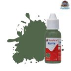Humbrol Acrylic No.252 Rlm 82 Olivgrun Matt Dropper Bottle 14ML