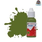 Humbrol Acrylic No 88 Deck Green Dropper Bottle