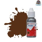 Humbrol Acrylic No160 German Camouflage Red Matt 14ml Dropper Bottle