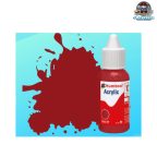 Humbrol Acrylic No20 Crimson Matt Dropper Bottle 14ML