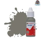 Humbrol Acrylic No224 Dark Slate Grey Dropper Bottle 14ML