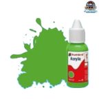 Humbrol Acrylic No37 Bright Green Matt Dropper Bottle 14ML