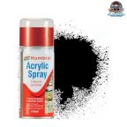 Humbrol No 201 Metalic Black Spray