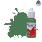 Humbrol No101 Matt Mid Green Dropper Bottle