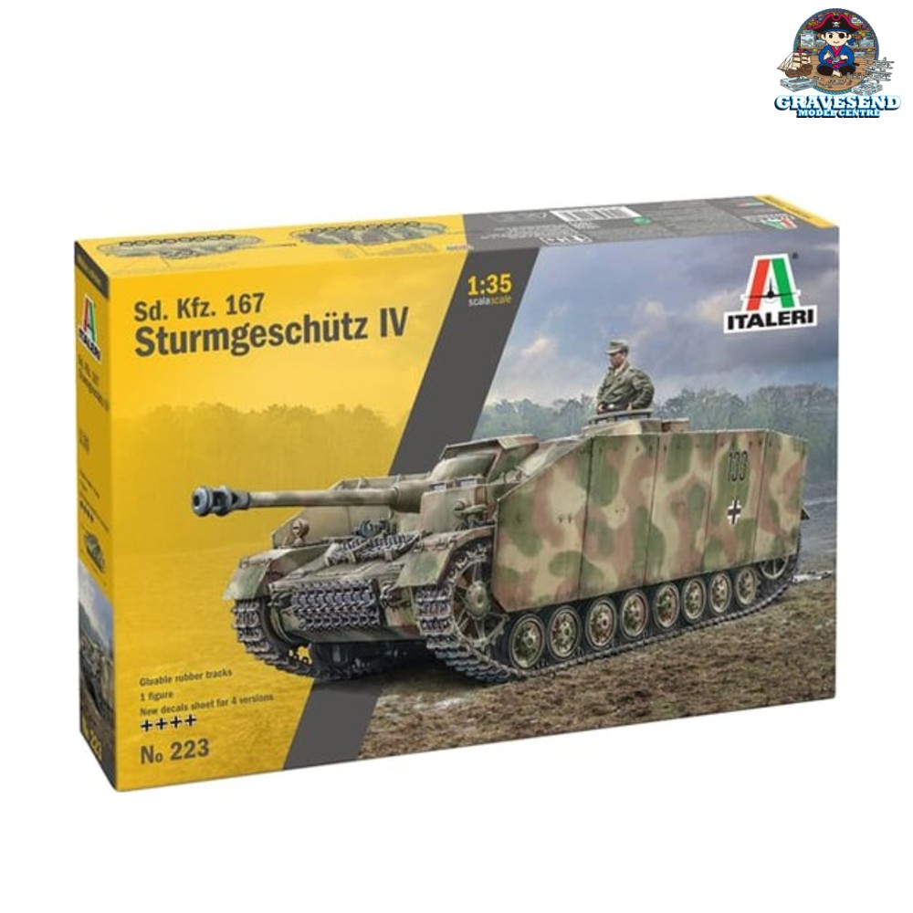 Italeri 223 1/35 SdKfz167 Sturmgeschutz IV