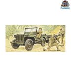 Italeri 314 1/35 Willys MB Jeep with Trailer