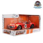Jada BigTime Muscle 1965 Shelby Cobra 427 S/C #67 RED/YELLOW STRIPE