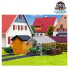 Kibri K38144 Greenhouse And Shed