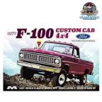 Moebius Models 1/25 1970 Ford F-100 Custom Cab 4x4 Pickup Kit