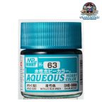 Mr Hobby Aqueous Hobby Color H-063 Metallic Blue Green (J)