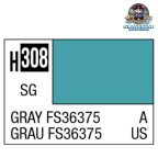 Mr Hobby Aqueous Hobby Color H308 Gray FS36375 Semi Gloss Acrylic Paint