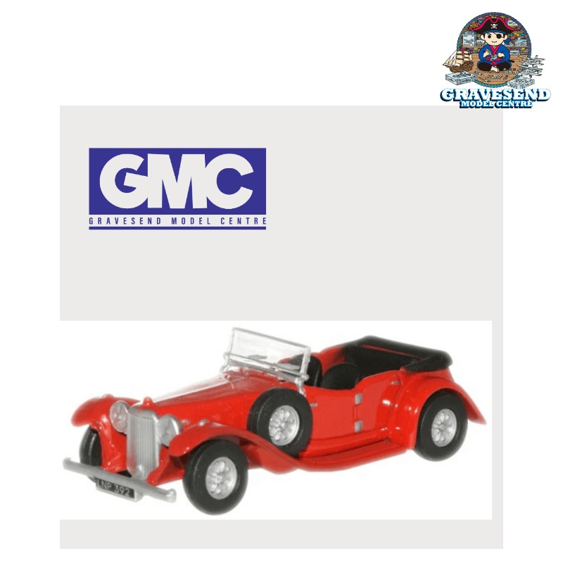 Oxford Diecast 76ALV002 Regency Red Alvis Speed Twenty