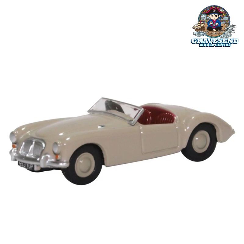 Oxford Diecast 76MGA005 MGA Dove Grey