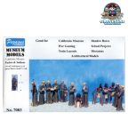 Pegasus Hobbies 7003 California Mission Padres & Indians