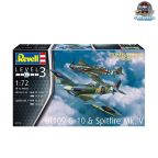 Revell 003710 Bf109 G-10 & Spitfire Mk V